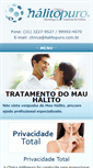 Mobile Screenshot of halitopuro.com.br